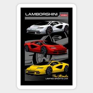 Countach LPI 800-4 Car Magnet